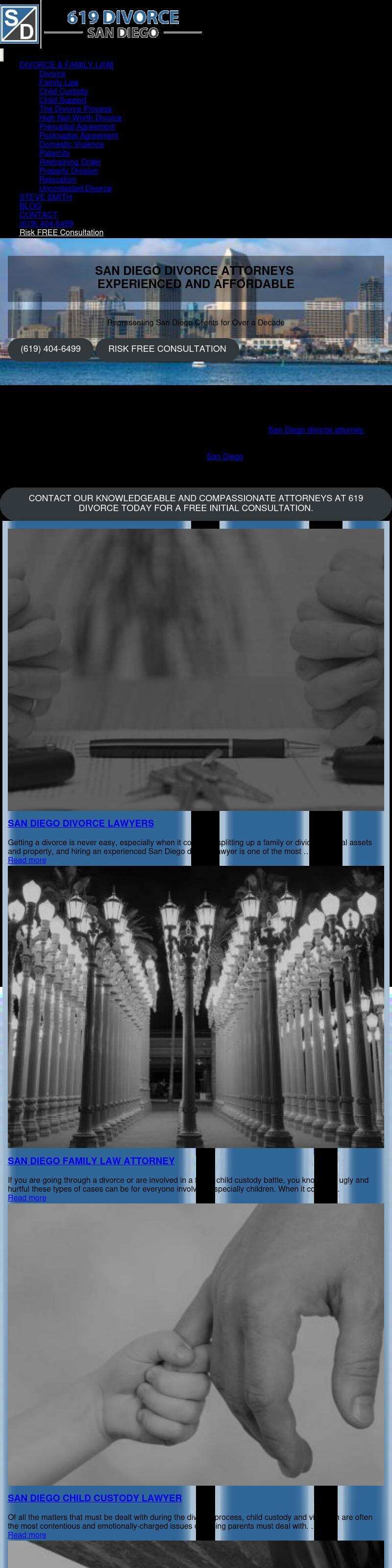 619 Divorce - Escondido CA Lawyers