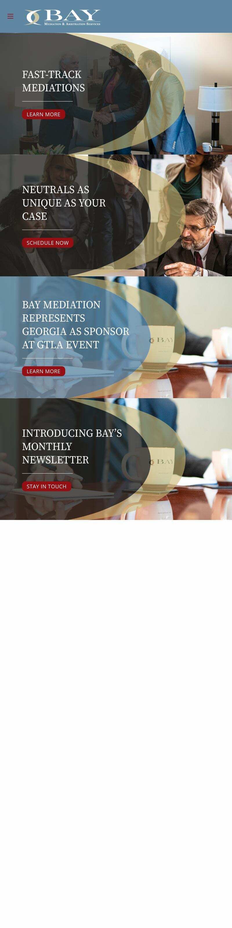 Bay Mediation & Arbitration Services, LLC - Atlanta GA Lawyers