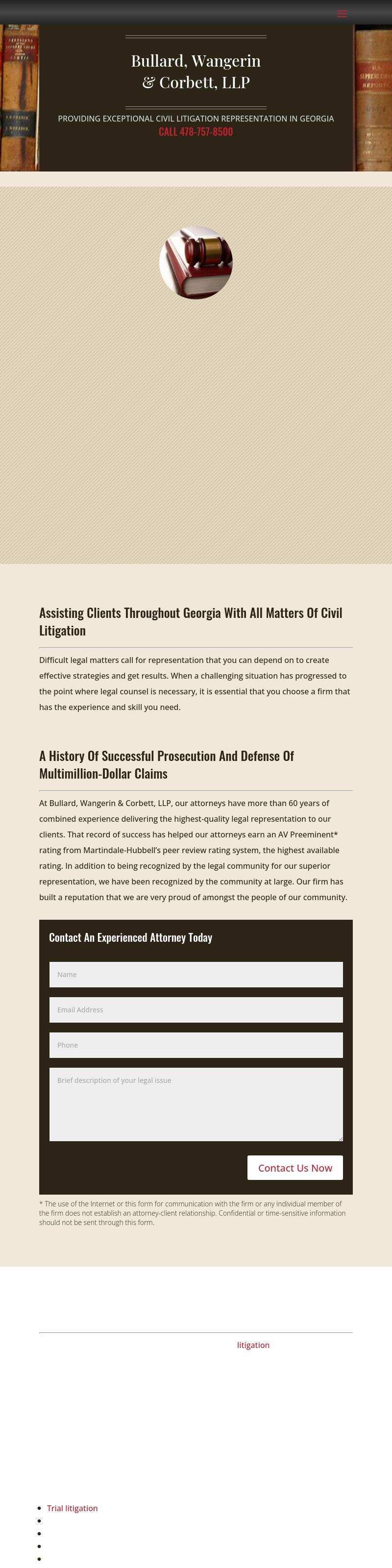 Bullard & Wangerin, LLP - Macon GA Lawyers