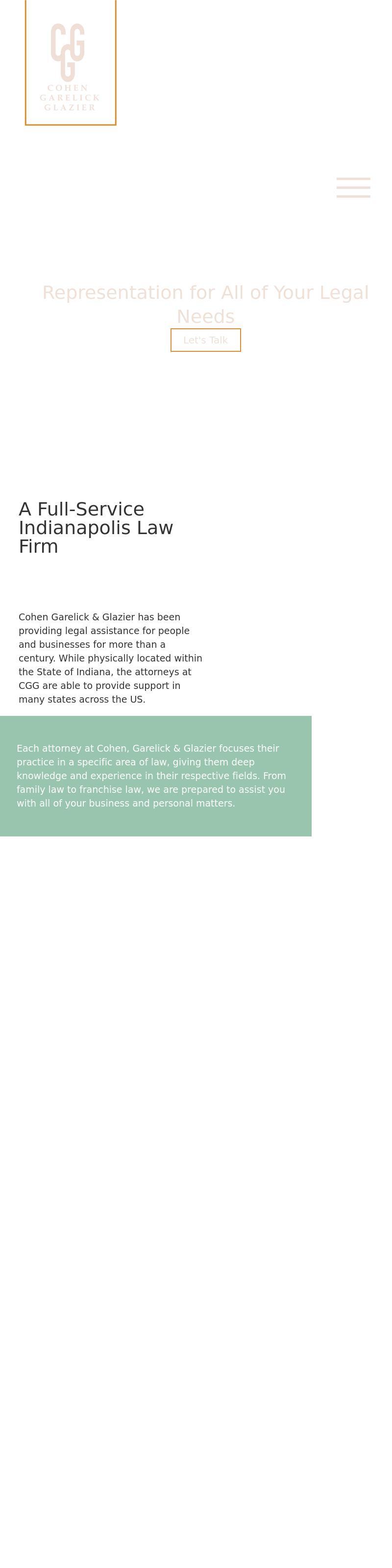 Cohen Garelick & Glazier - Indianapolis IN Lawyers