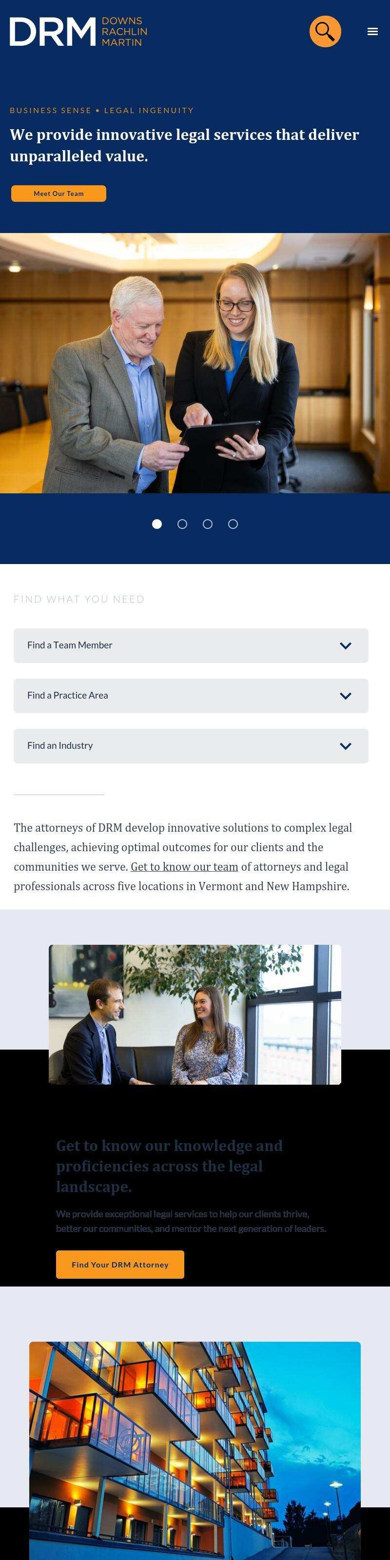 Downs Rachlin Martin PLLC - Brattleboro VT Lawyers