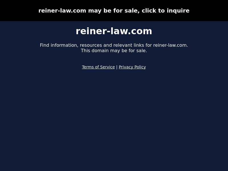 Eliot Reiner, A Professional Law Corporation - Sacramento CA Lawyers