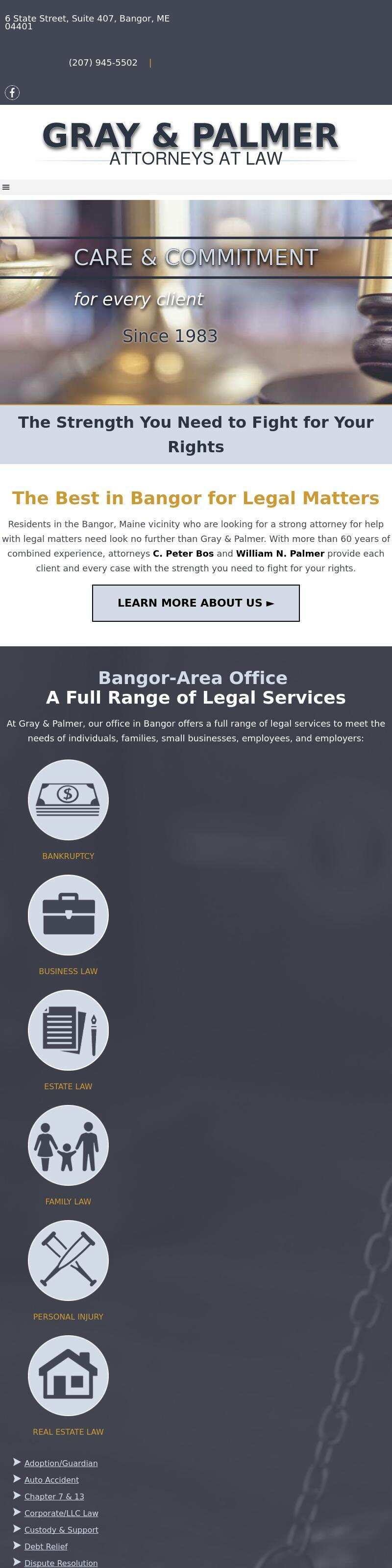 Gray & Palmer - Bangor ME Lawyers