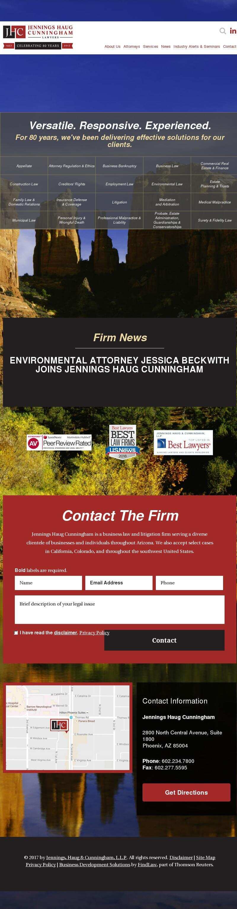 Jennings, Haug & Cunningham, LLP - Phoenix AZ Lawyers