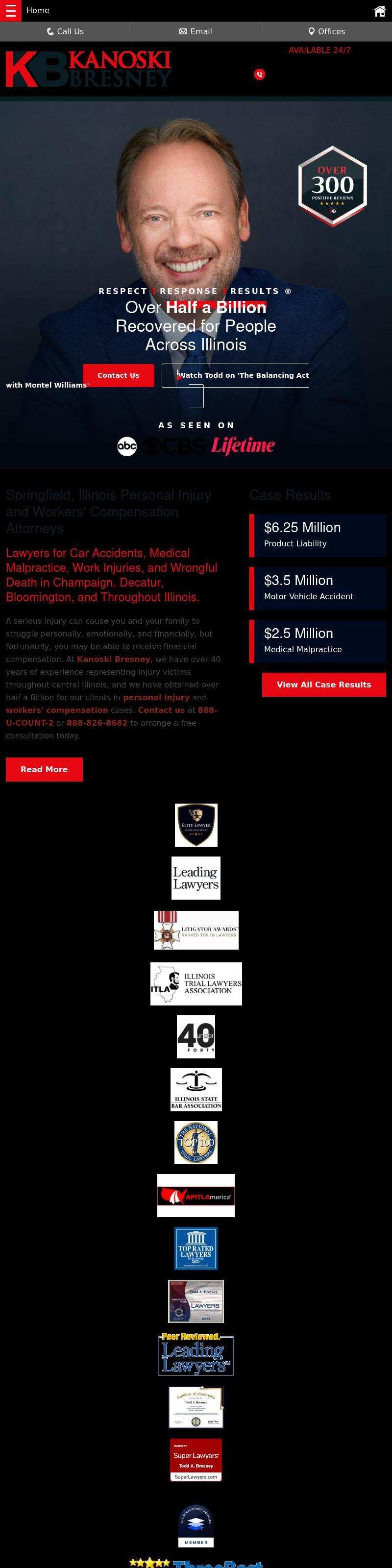 Kanoski Bresney - Bloomington IL Lawyers