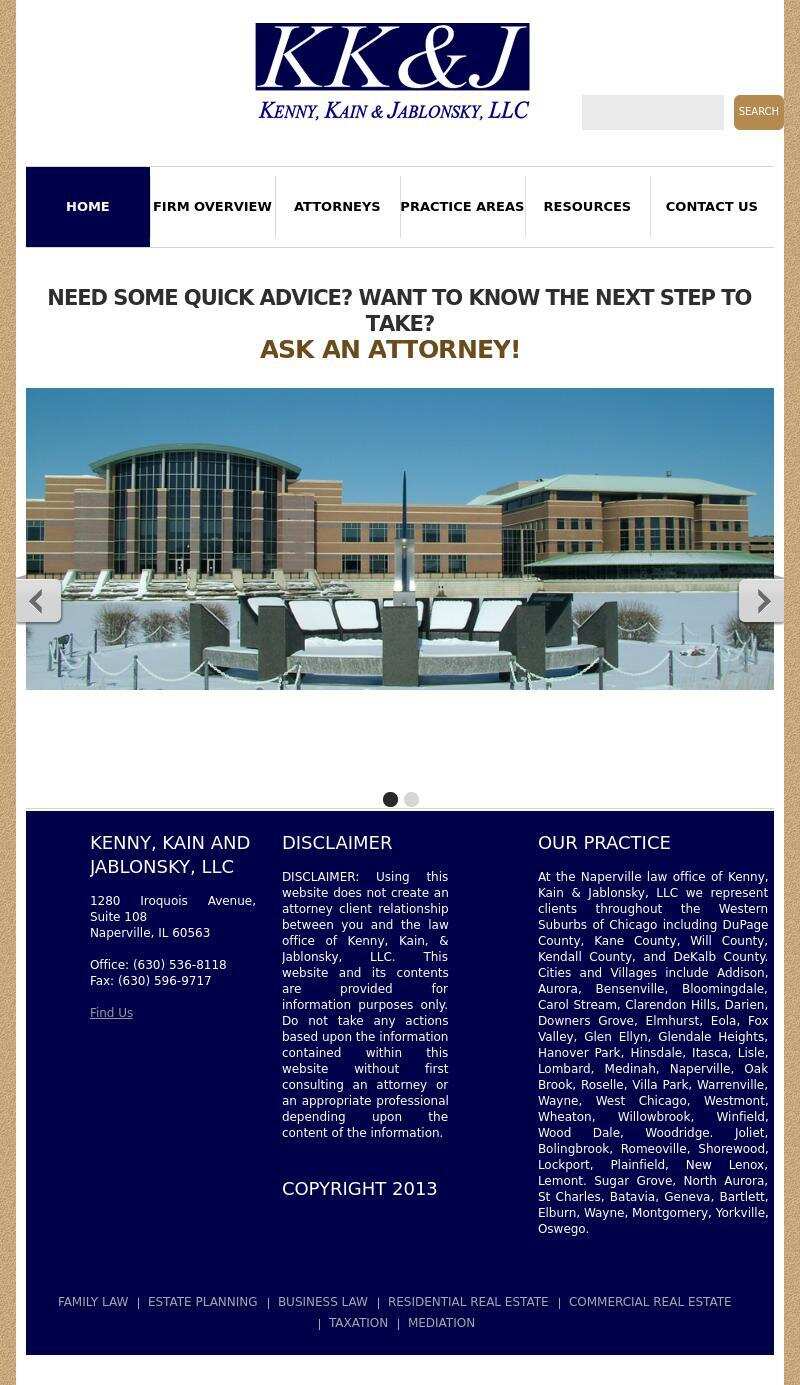 Kenny, Kain & Jablonsky, LLC - Naperville IL Lawyers