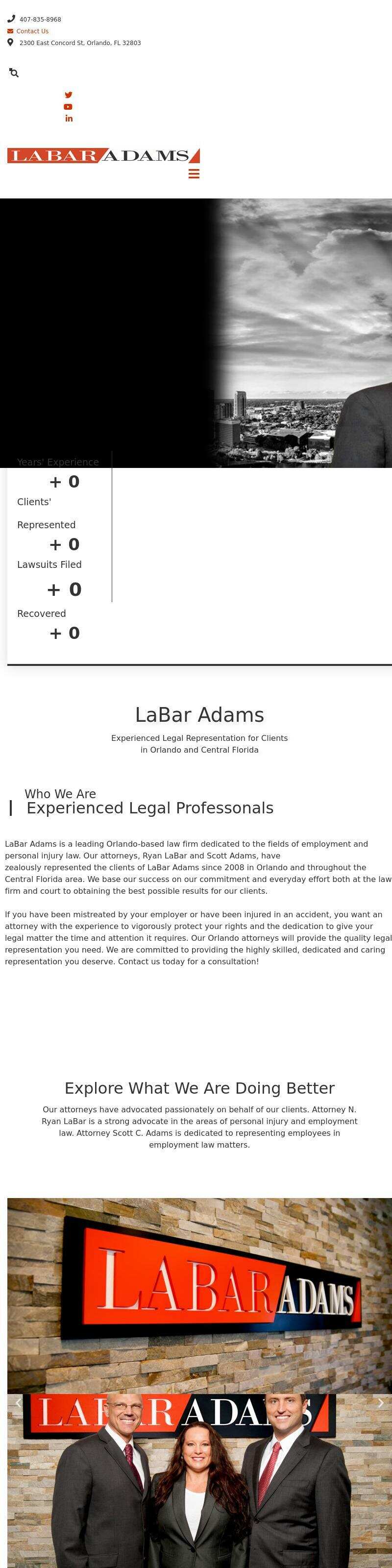LaBar Adams - Orlando FL Lawyers