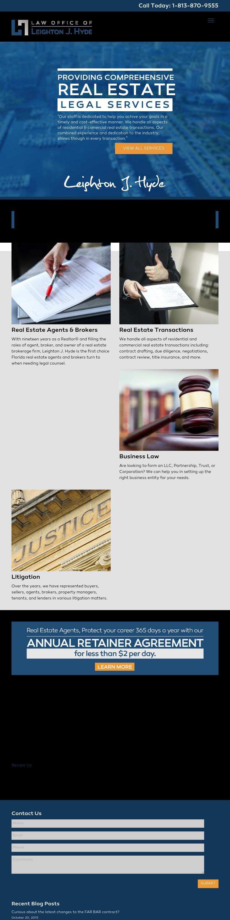 Law Office of Leighton J. Hyde - Riverview FL Lawyers