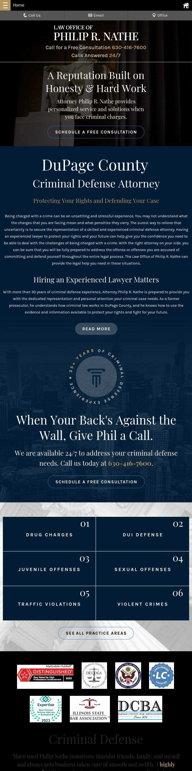 Law Office of Philip R. Nathe - Naperville IL Lawyers