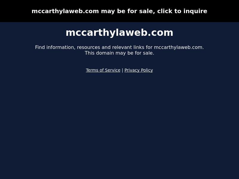 McCarthy Law Offices - East Boston MA Lawyers