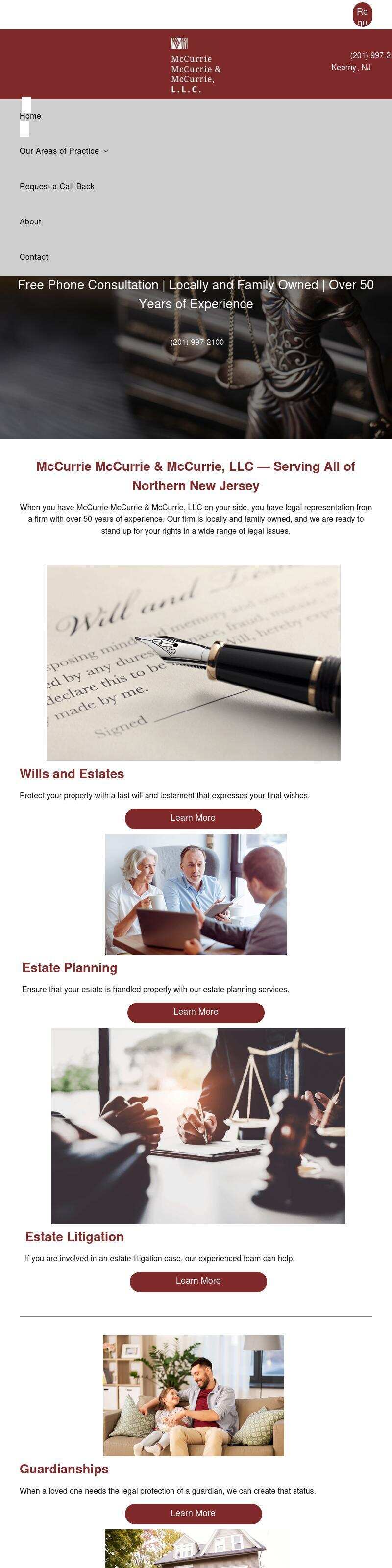 McCurrie McCurrie & McCurrie, L.L.C. - Kearny NJ Lawyers