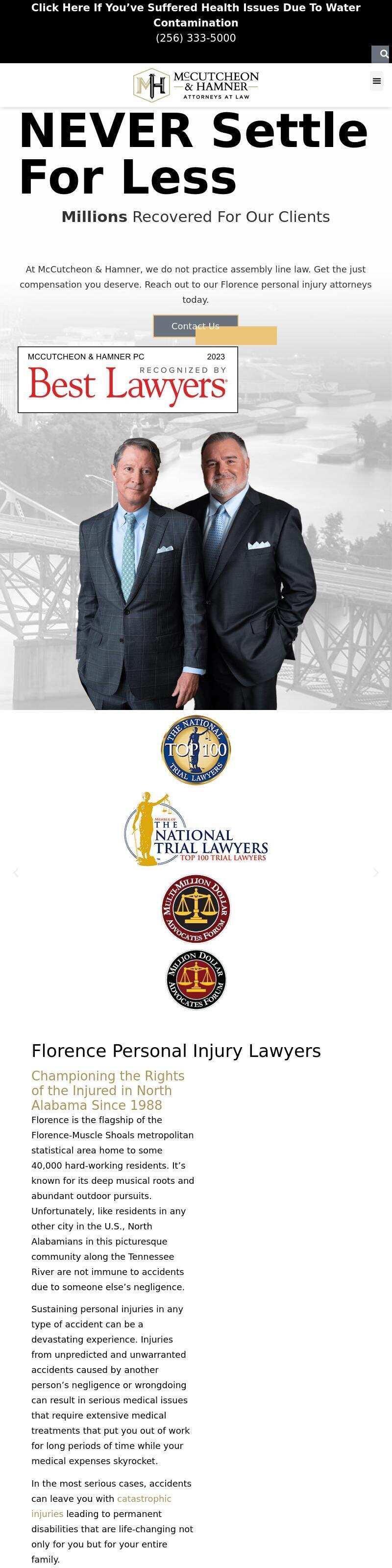 McCutcheon & Hamner, PC - Athens AL Lawyers