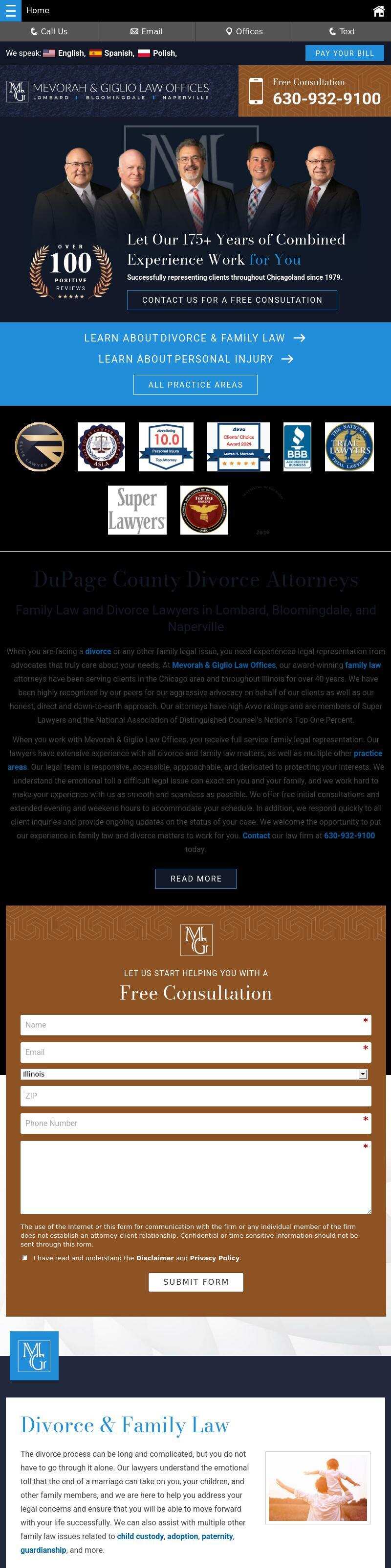 Mevorah Law Offices LLC - St. Charles IL Lawyers