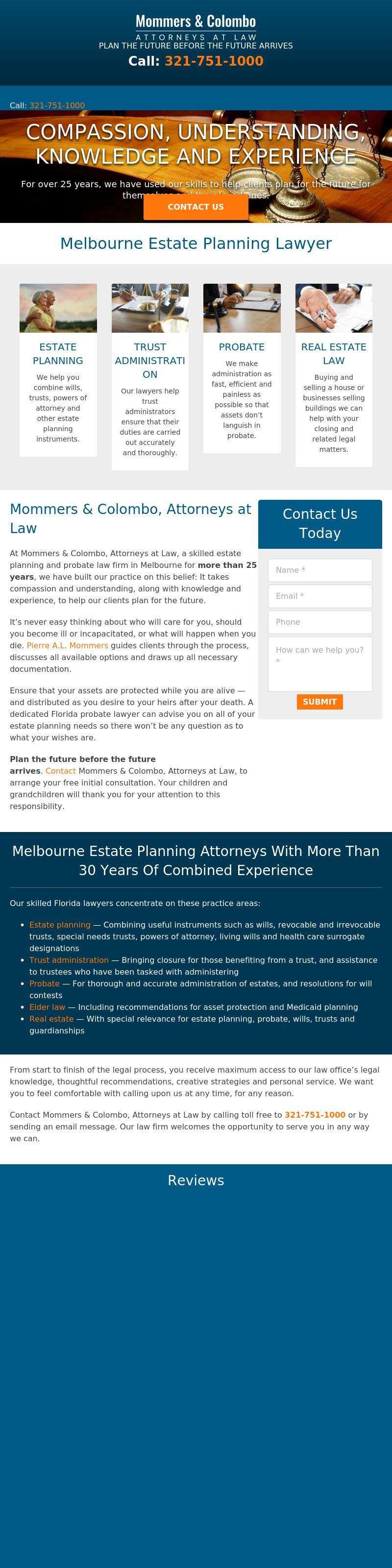 Mommers & Colombo, Attorneys at Law - Melbourne FL Lawyers