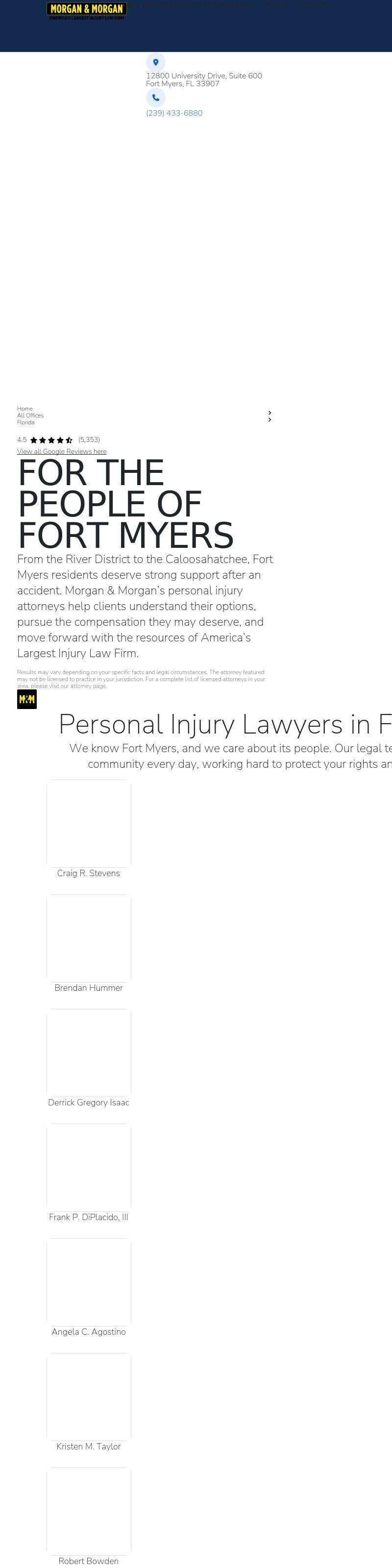 Morgan & Morgan - Fort Myers FL Lawyers