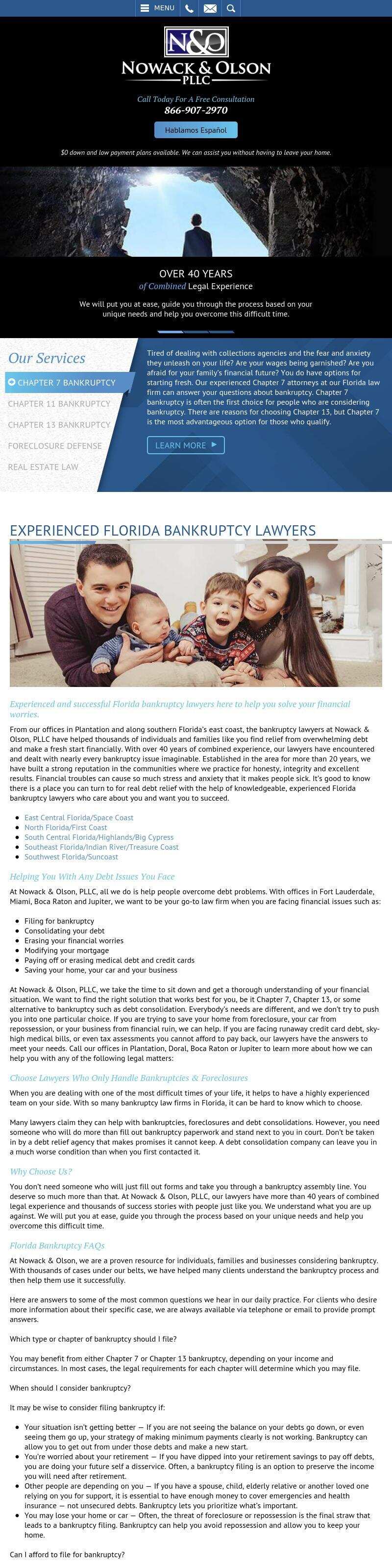 Nowack & Olson, PLLC - Plantation FL Lawyers