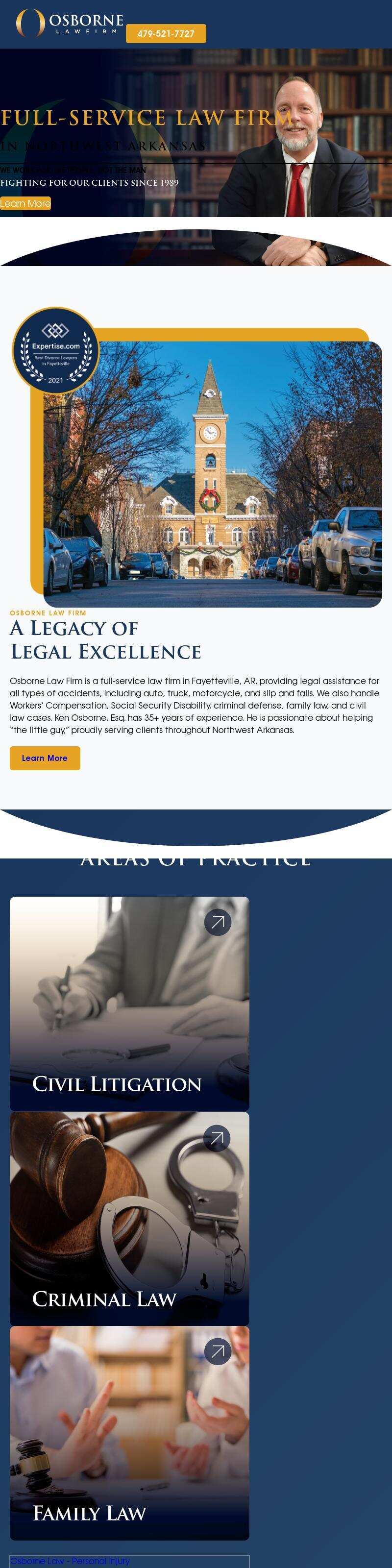 Osborne  Law Firm - Fayetteville AR Lawyers