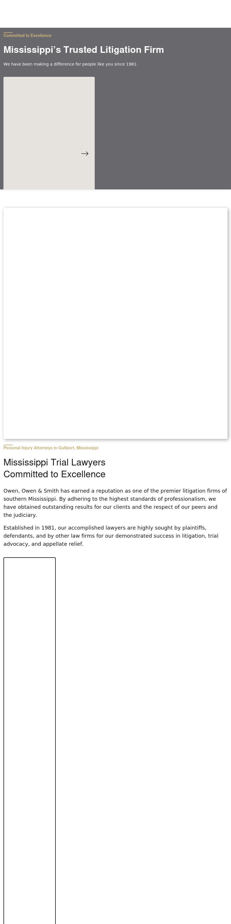 Owen, Galloway & Myers, Attorneys at Law - Gulfport MS Lawyers