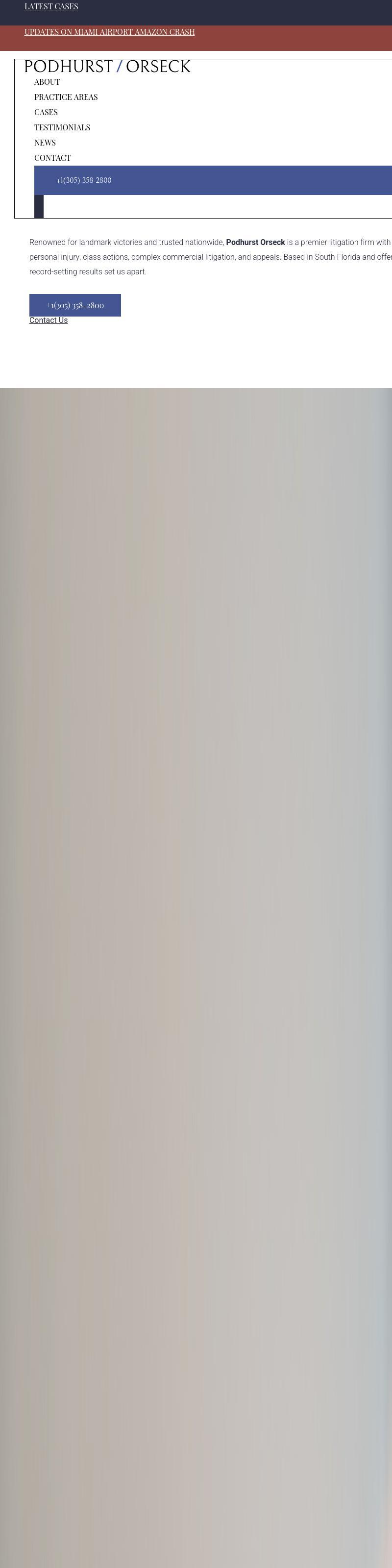 Podhurst Orseck PA - Miami FL Lawyers