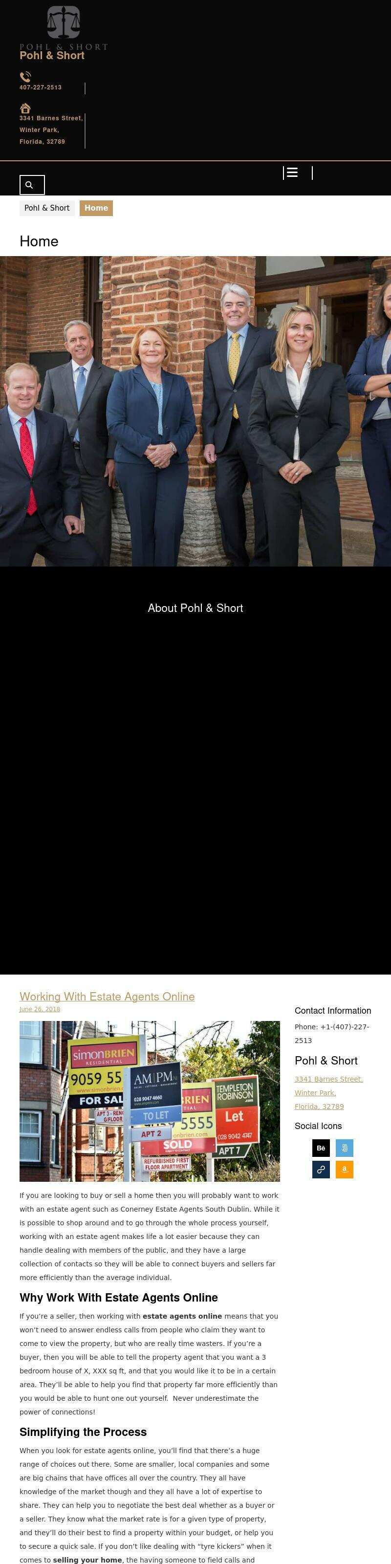 Pohl & Short, P.A. - Winter Park FL Lawyers