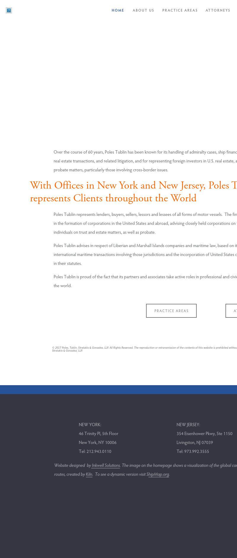 Poles, Tublin, Stratakis & Gonzalez, LLP - Livingston NJ Lawyers