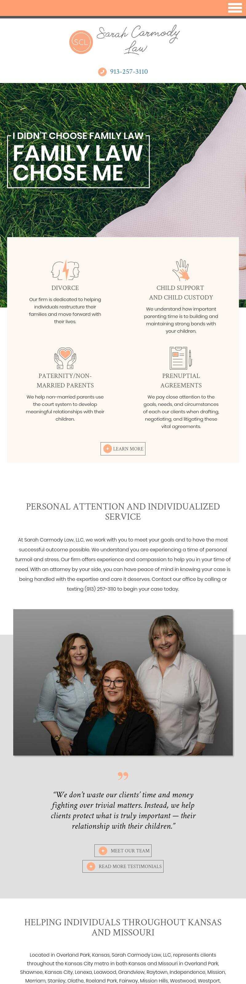 Sarah Carmody Law, LLC - Leawood KS Lawyers