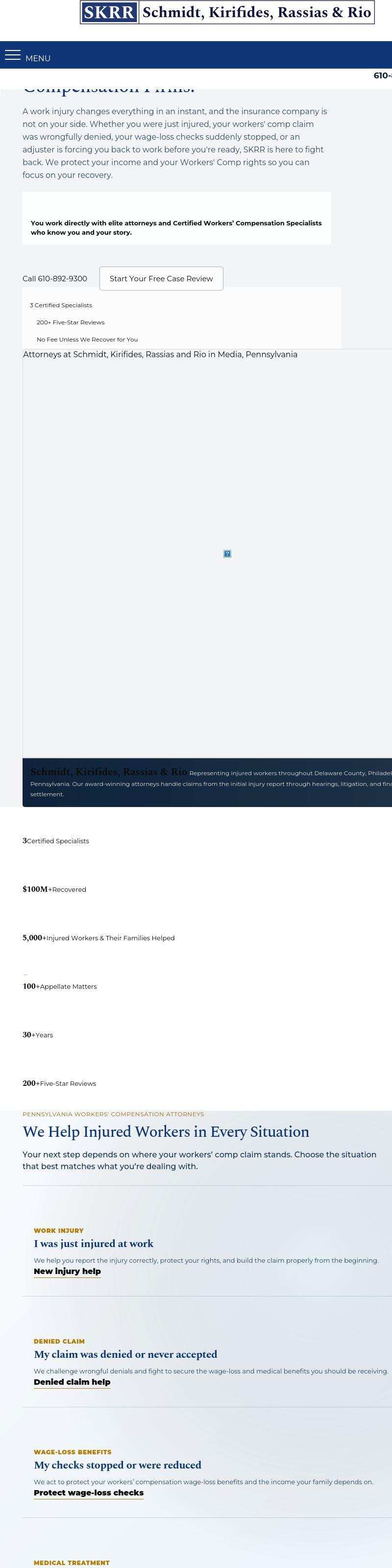 Schmidt, Kirifides, Fridkin & Rassias - Media PA Lawyers