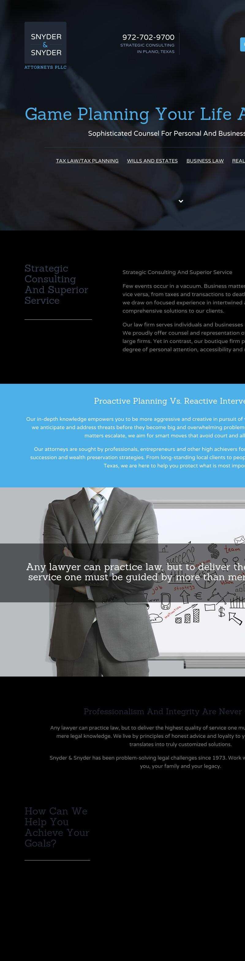 Snyder & Snyder Attorneys LLP - Plano TX Lawyers