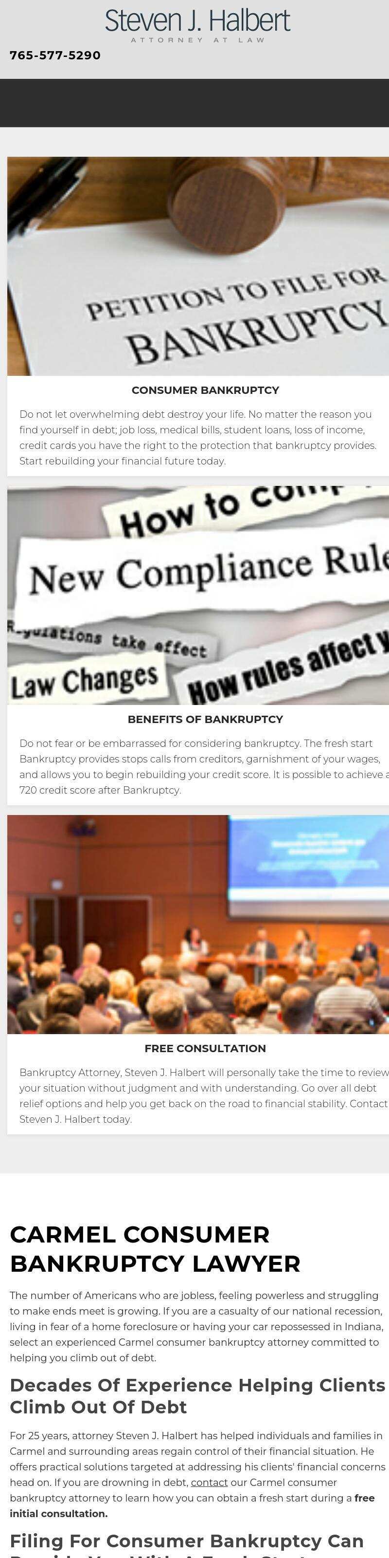 Steven J. Halbert, Attorney At Law - Carmel IN Lawyers