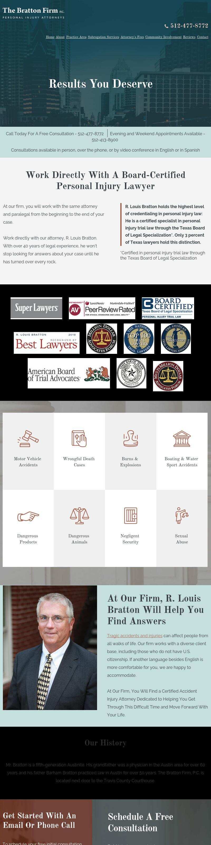 The Bratton Firm, P.C. Attorneys at Law - Austin TX Lawyers