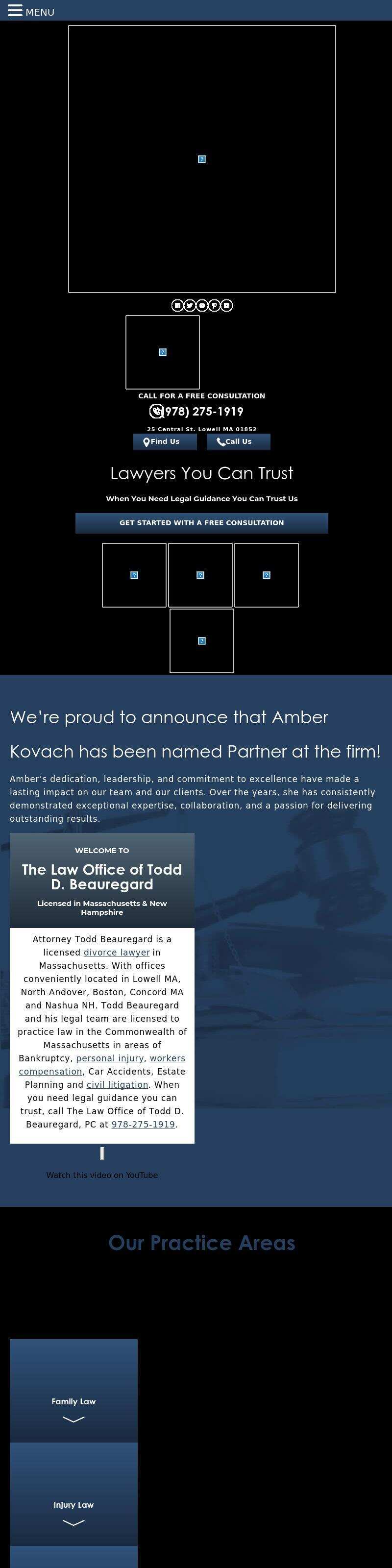 The Law Office Of Todd D. Beauregard P.C. - Lowell MA Lawyers