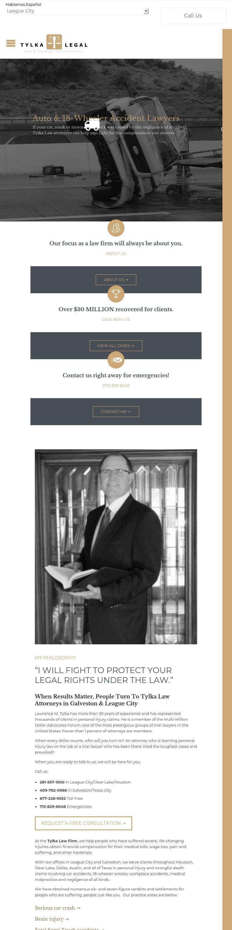 Tylka Law Firm and Mediation Center - Galveston TX Lawyers