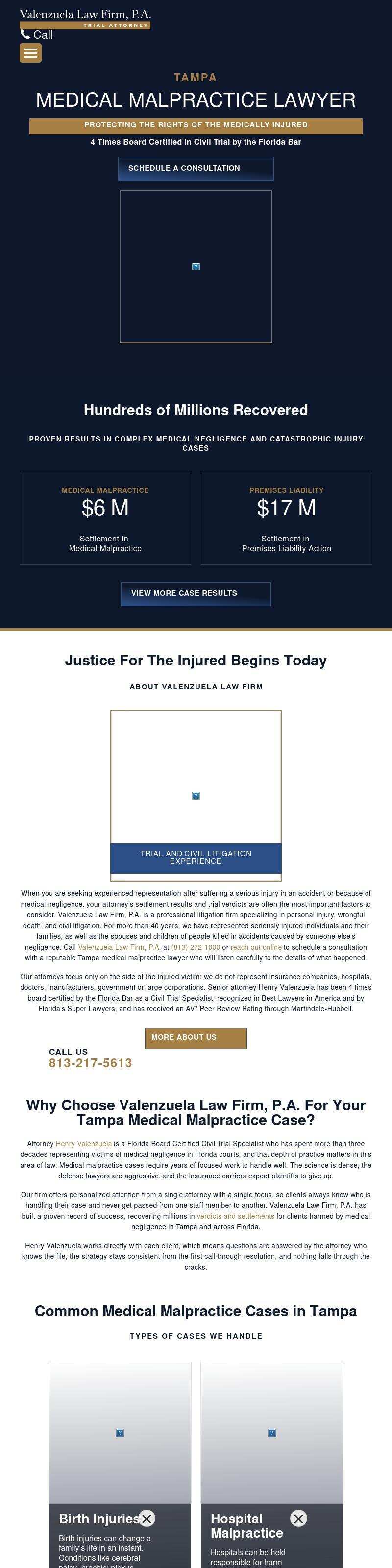 Valenzuela Law Firm, P.A. - Tampa FL Lawyers